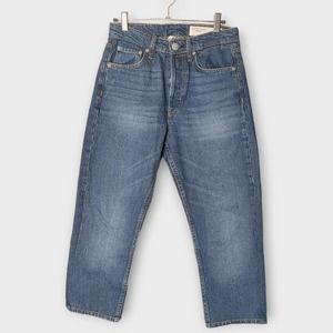 Rag & Bone Maya High Rise Slim Jeans Jasper Button Fly Size 25